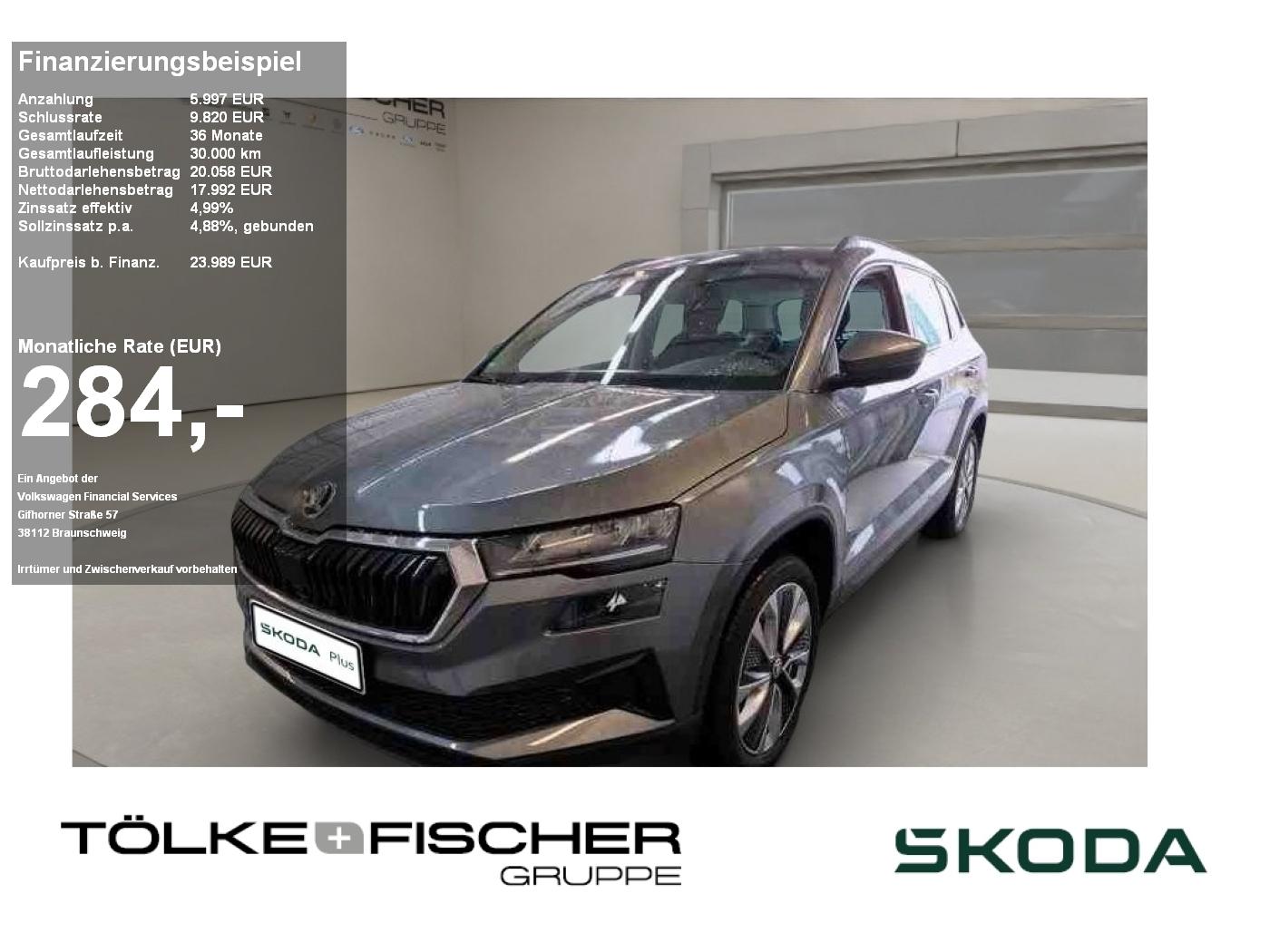Skoda Karoq 1.5 TSI Style Navi PDC RFK SHZ Keyless