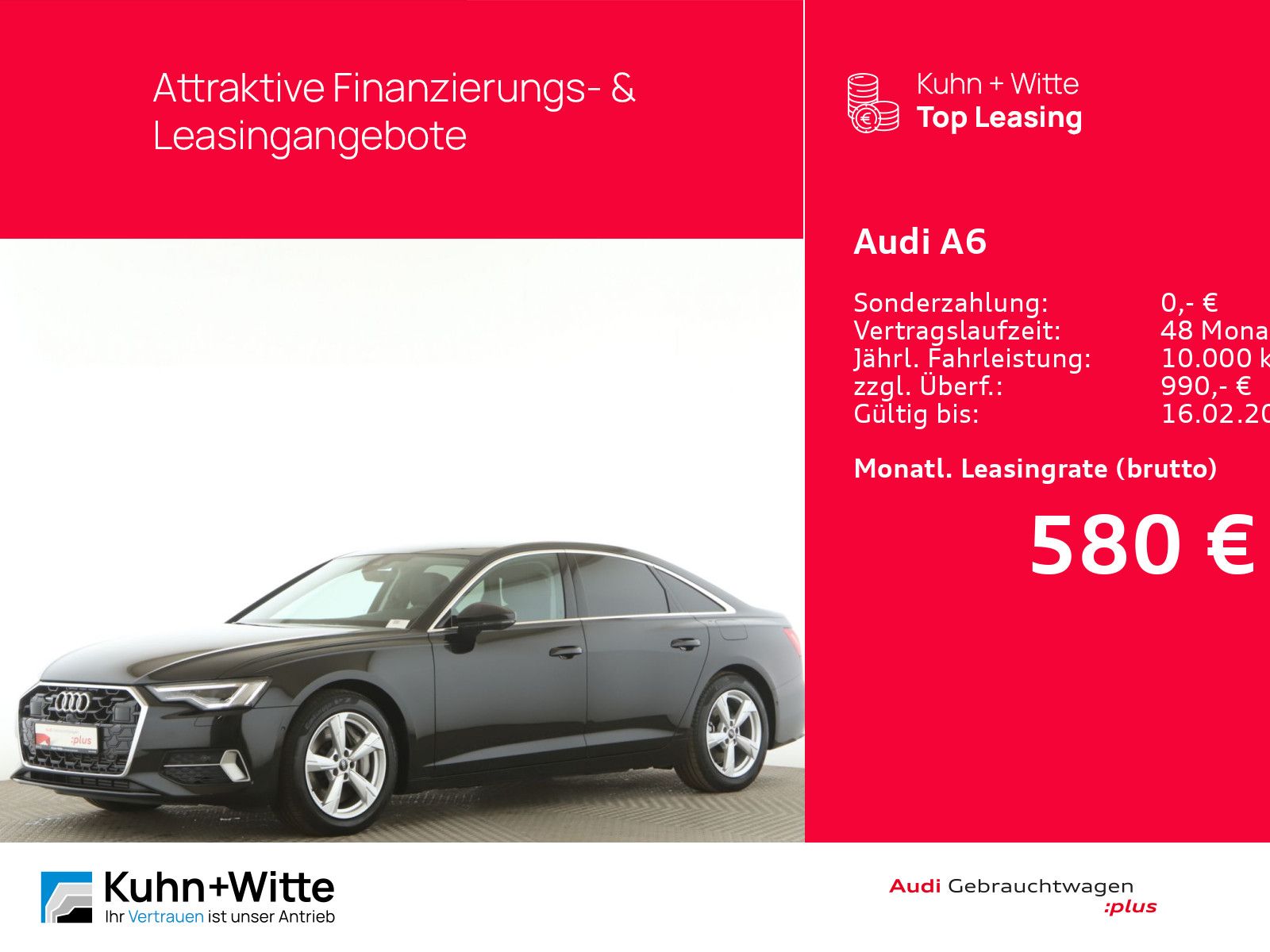 Audi A6 50 TFSIe quattro advanced *HYBRID*Pano*B&O*RF