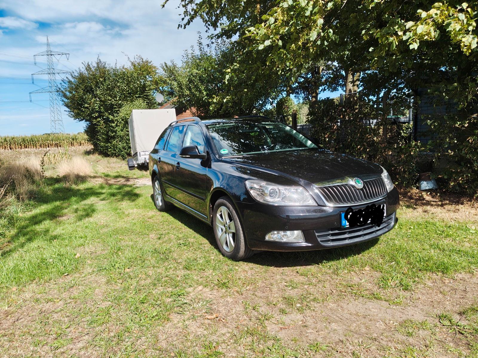 Skoda Octavia 2010 — салон