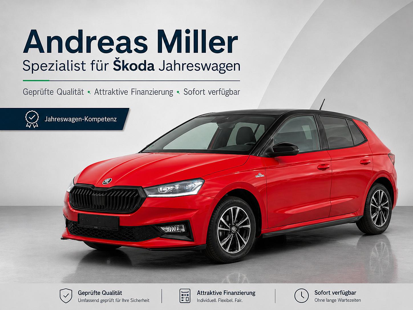 Skoda Fabia 150 PS MONTE CARLO DSG Kamera Navi-APP LED