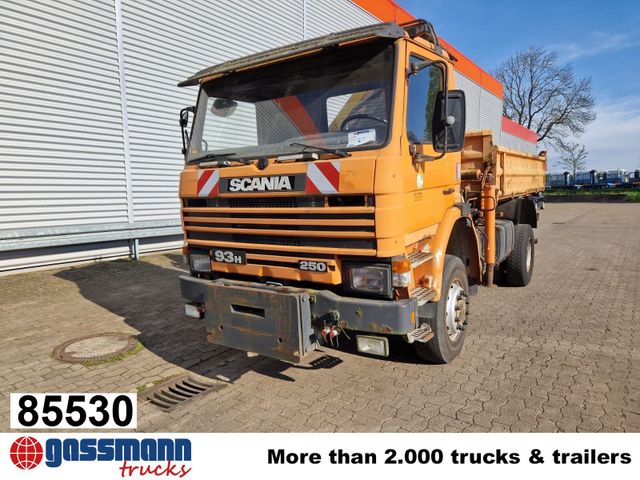 Scania 93H 250 4x4 mit Kran Palfinger PK8000,