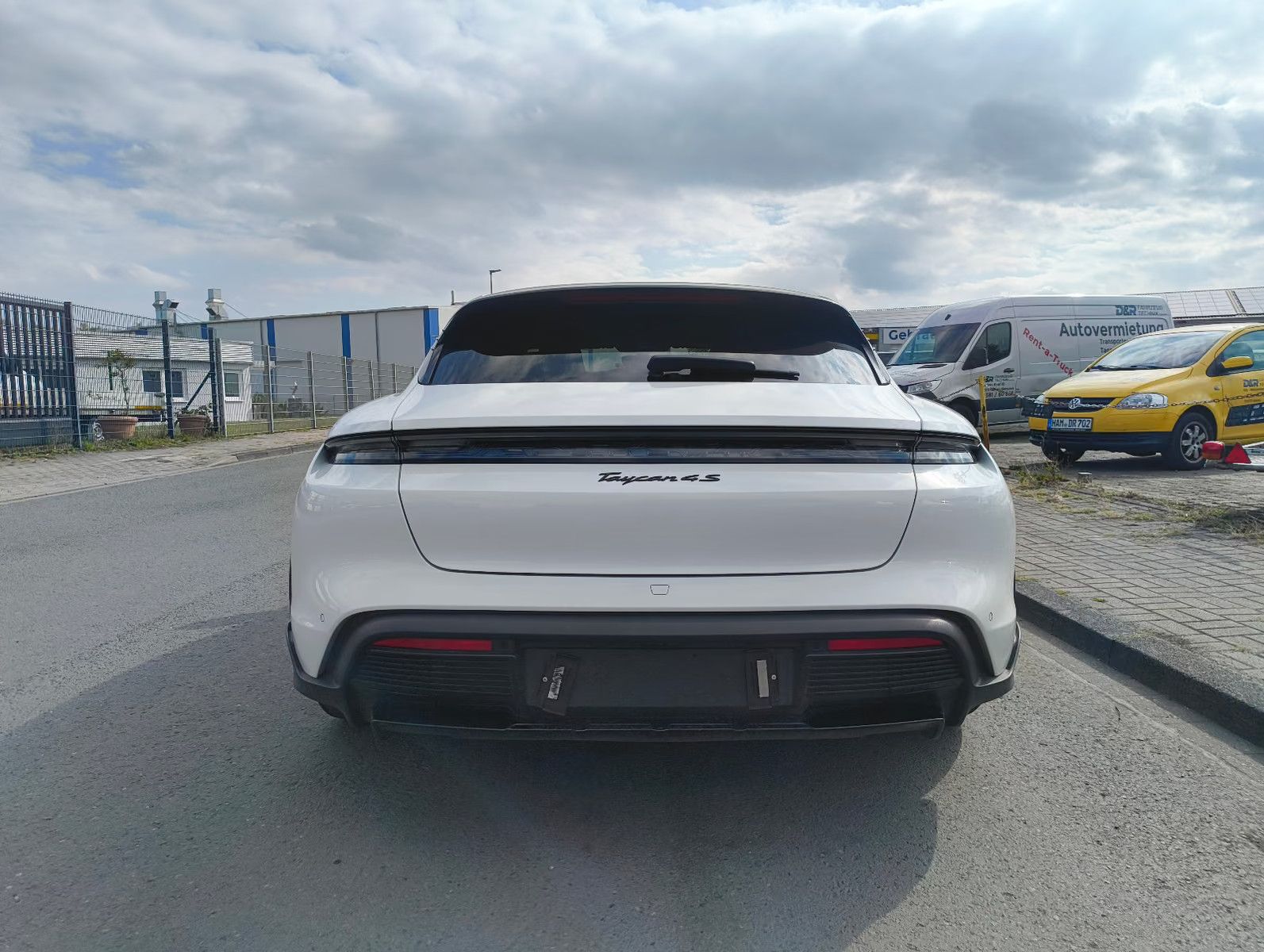 Porsche Taycan 4S Cross Turismo HeadUp, Beifahrerdisplay imagem 2