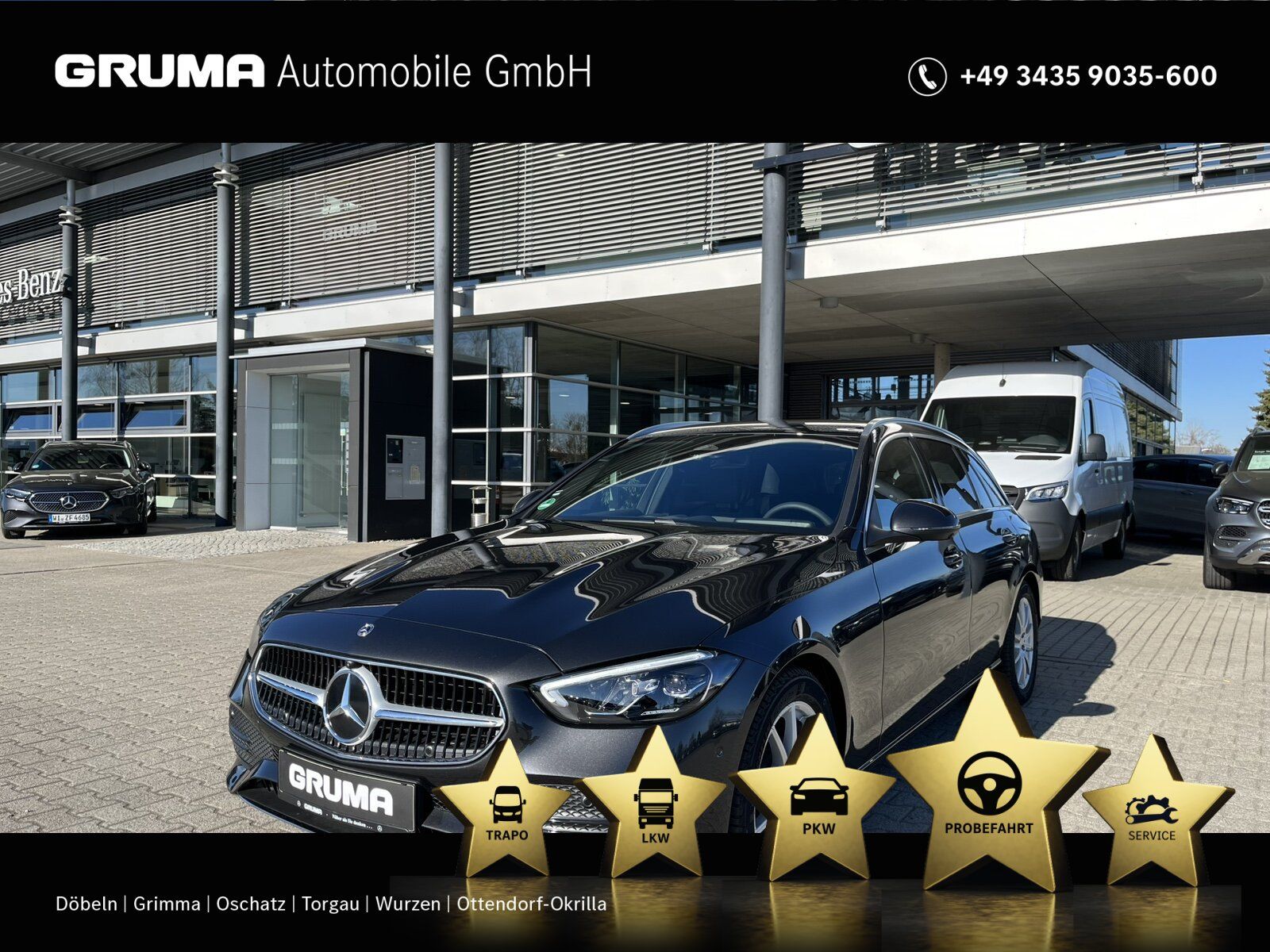 Mercedes-Benz C 200 d T Avantgarde AHK 360° Memory CarPlay LED