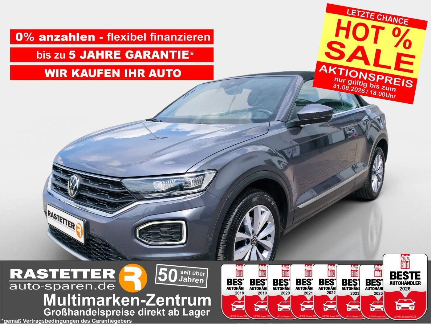 Volkswagen T-Roc Cabriolet TSI DSG Style Navi+ACC+Kamera+Pa