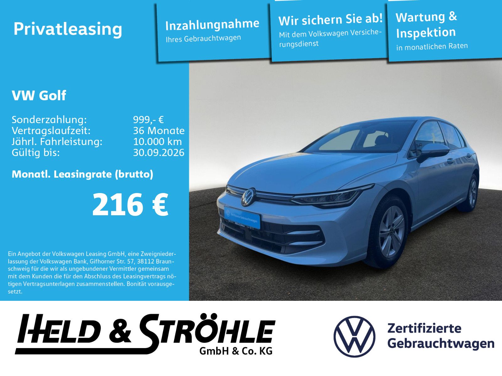 Volkswagen Golf 8 Life 1.5 TSI STHZ LED NAVI 4xSHZ HuD ACC foto 1