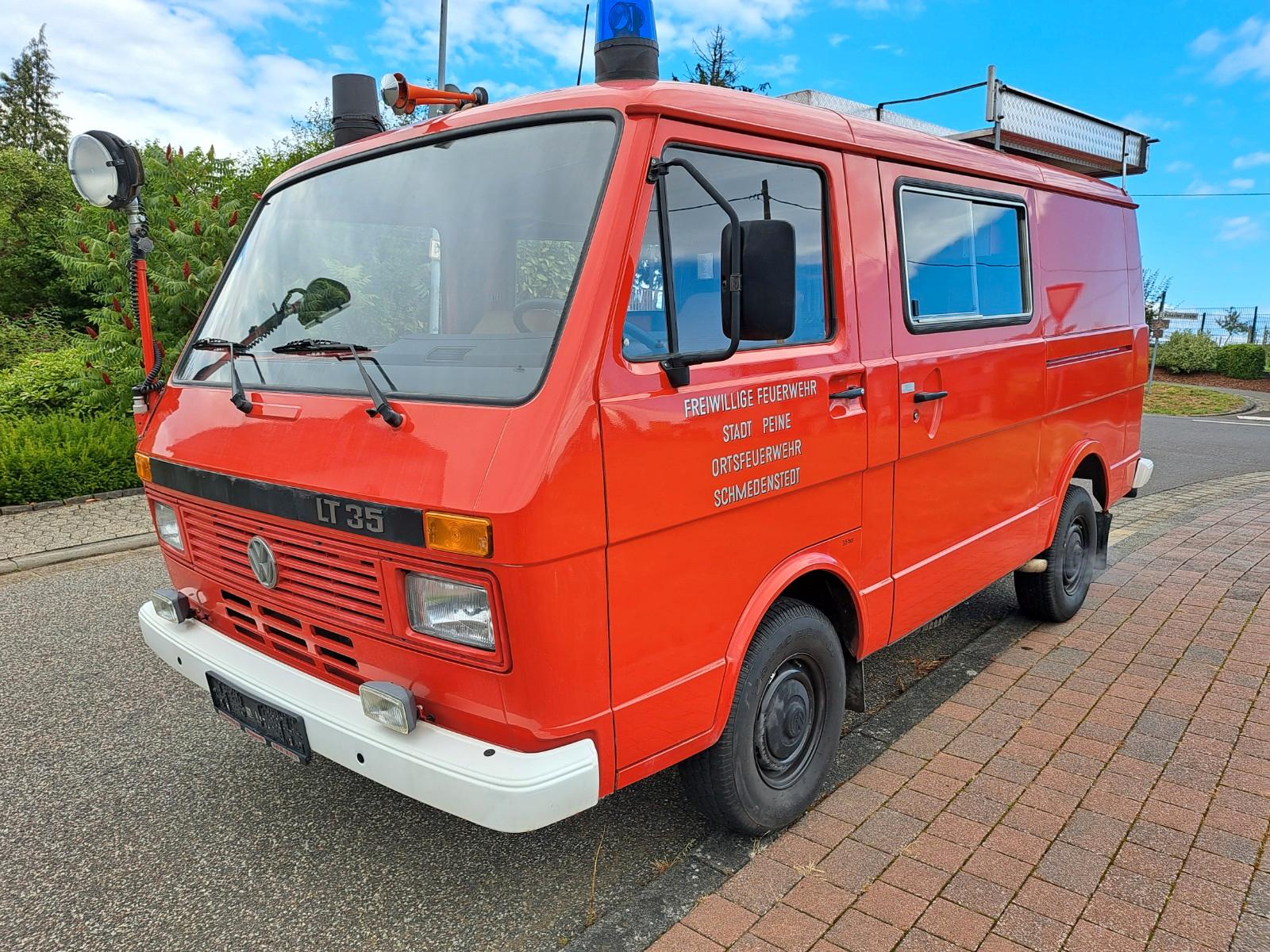 Volkswagen LT 35 Oldtimer  Feuerwehr mit H-Kennzeichen