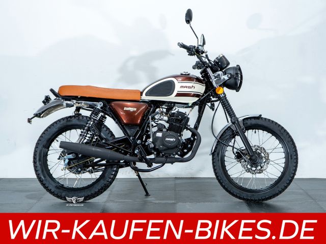 Mash 50cc Scrambler AM Retro Optik