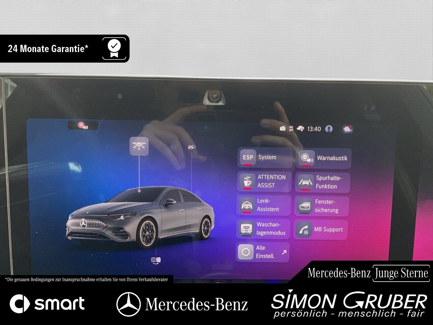 Fahrzeugabbildung Mercedes-Benz CLA 350 4M Edition AMG Magno Leder Superscreen