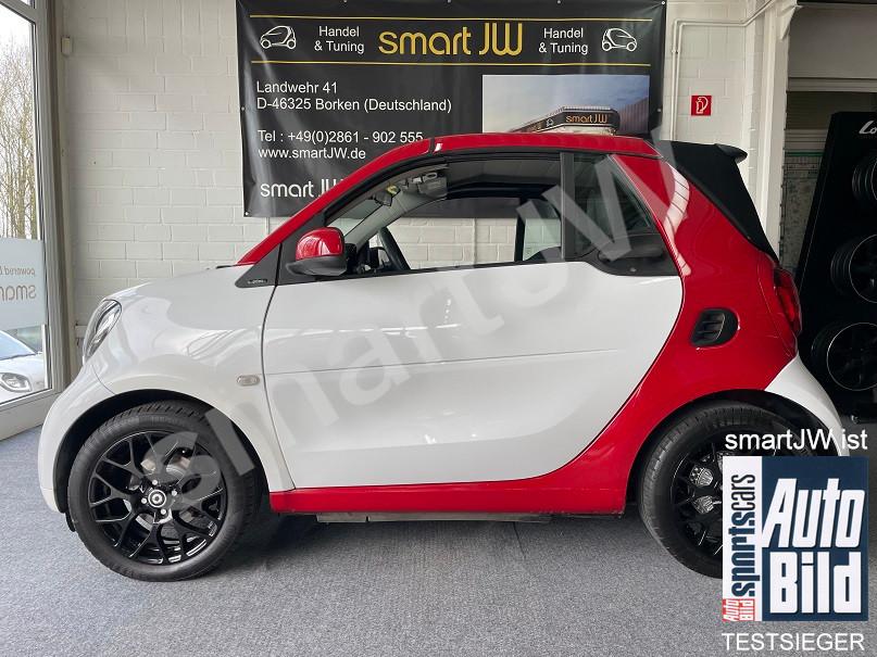 Smart Cabrio 122 PS 185 Km/h Leder Navi Kamera F1 VOLL