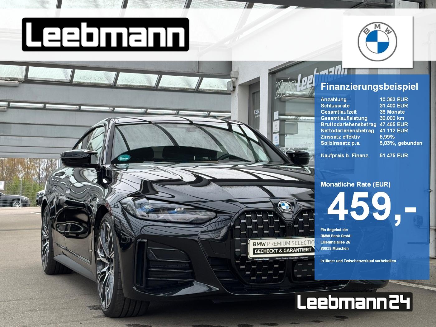 BMW M440i Gran Coupé M-Pro 20-Zoll/HUD 2.J.GARANTIE