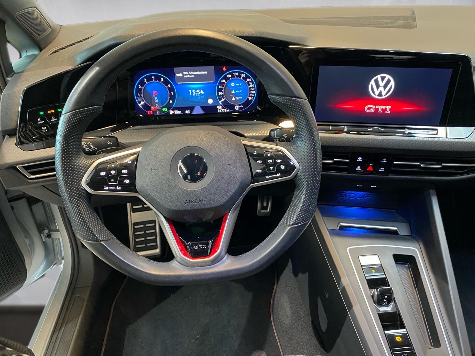 Volkswagen Golf VIII GTI 2.0 TSI DSG Stand.hz. Panorama AHK, миниатюра 18