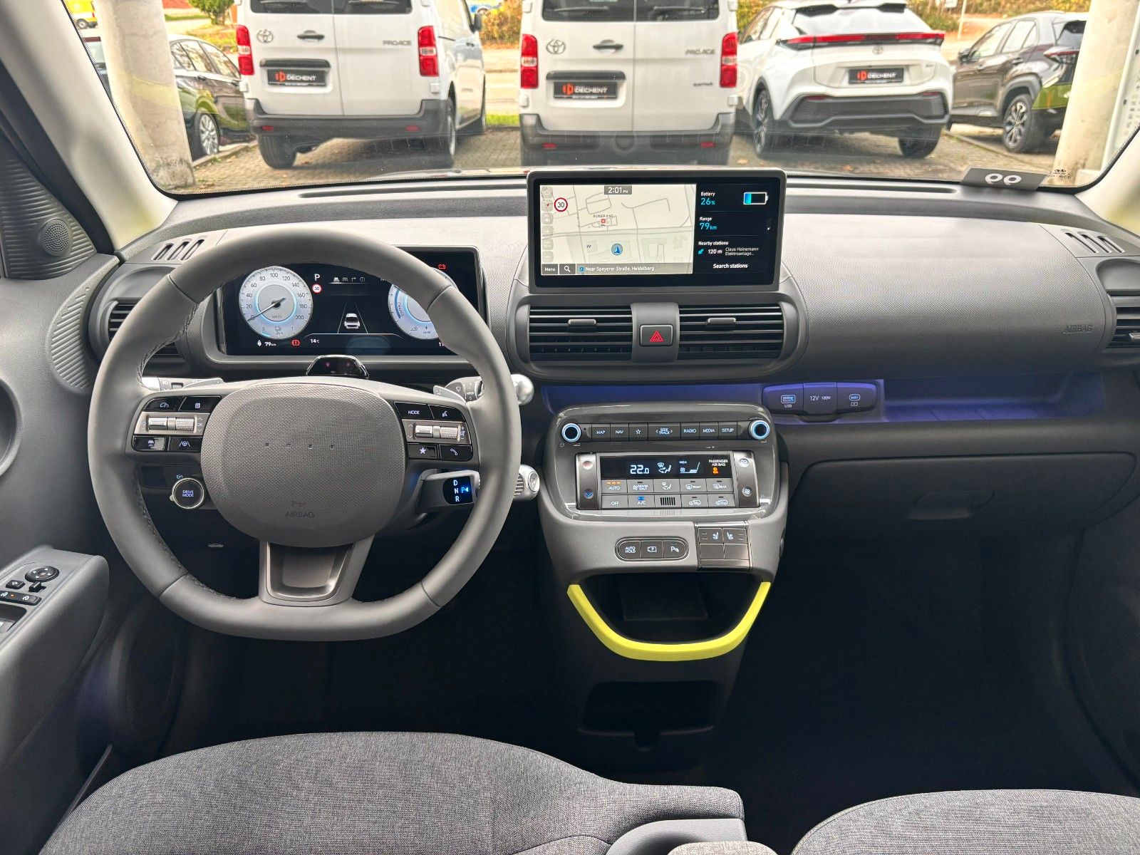 Fahrzeugabbildung Hyundai INSTER Cross 49kWh Effizienz-Paket/NAVI/SHZ!