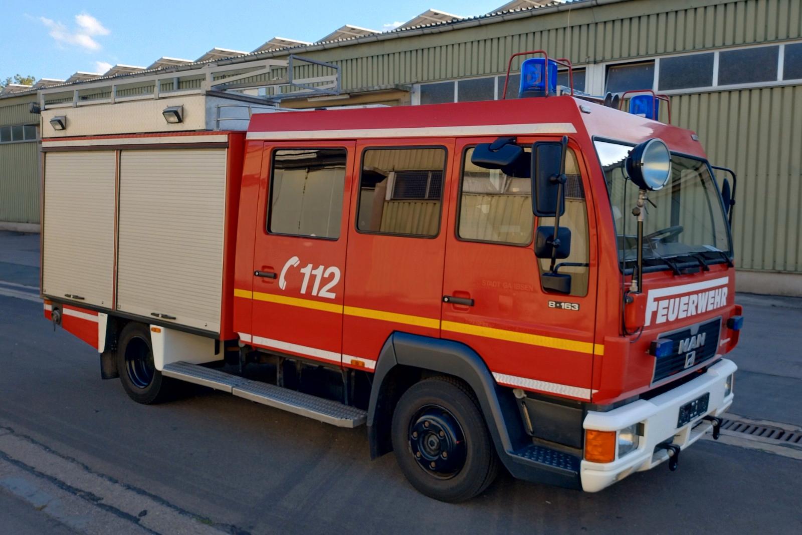 MAN 8.163 L2000 Feuerwehr Schlingmann 8/6