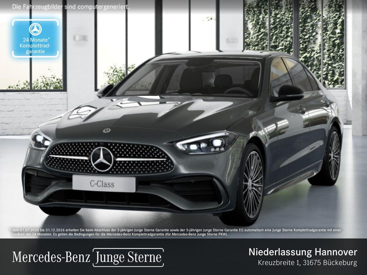 Mercedes-Benz C 200 d AMG/Night/19"Vielspeiche/AdvPak/ParkPak