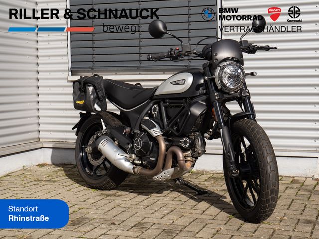 Ducati Scrambler Icon Dark Seitentaschen