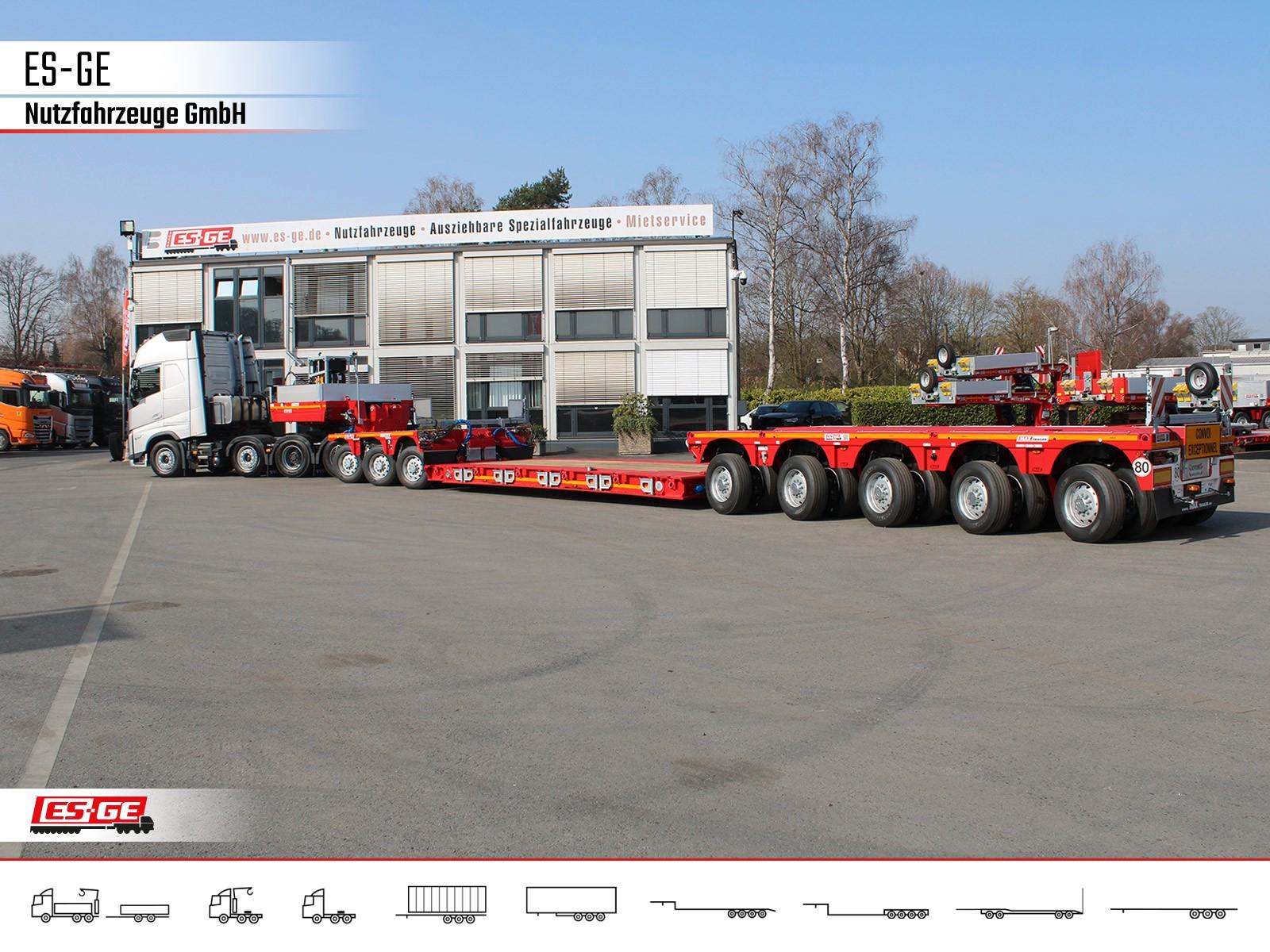 Faymonville MAX Trailer 3+5 Tiefbett Kombination ATX