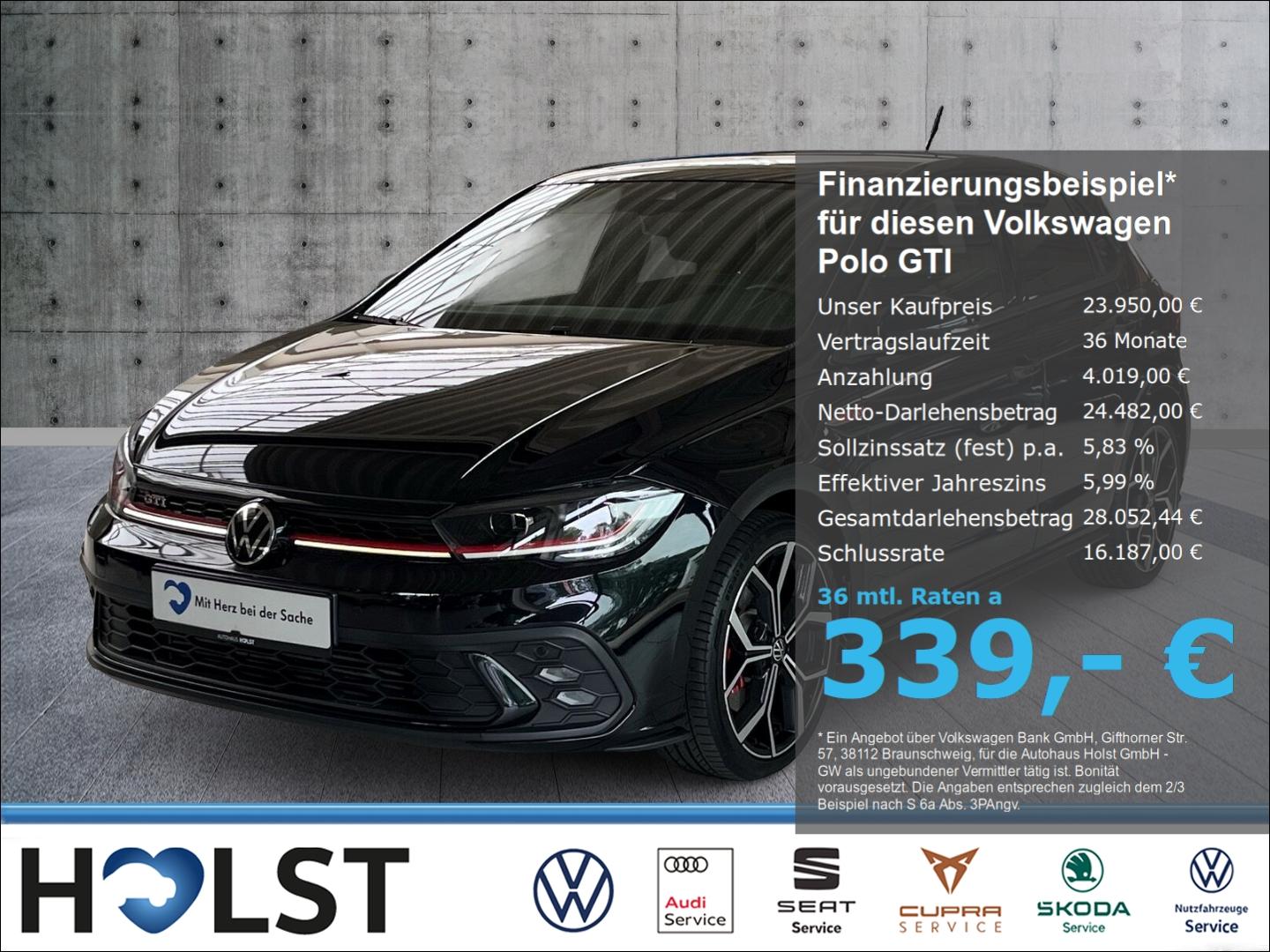 Volkswagen Polo GTI 2.0TSI DSG GTI, PANO,ACC,18