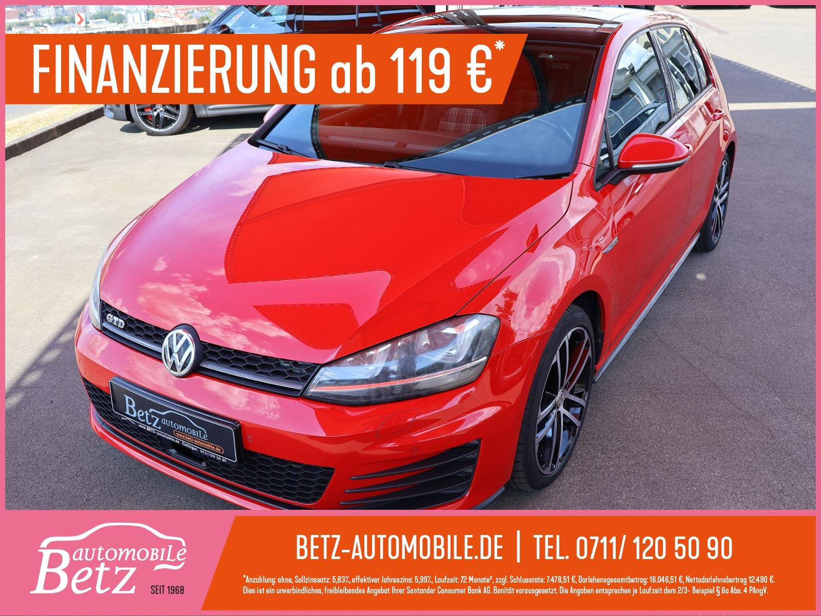 Volkswagen Golf GTD 2,0 l TDI PANO ACC XENON