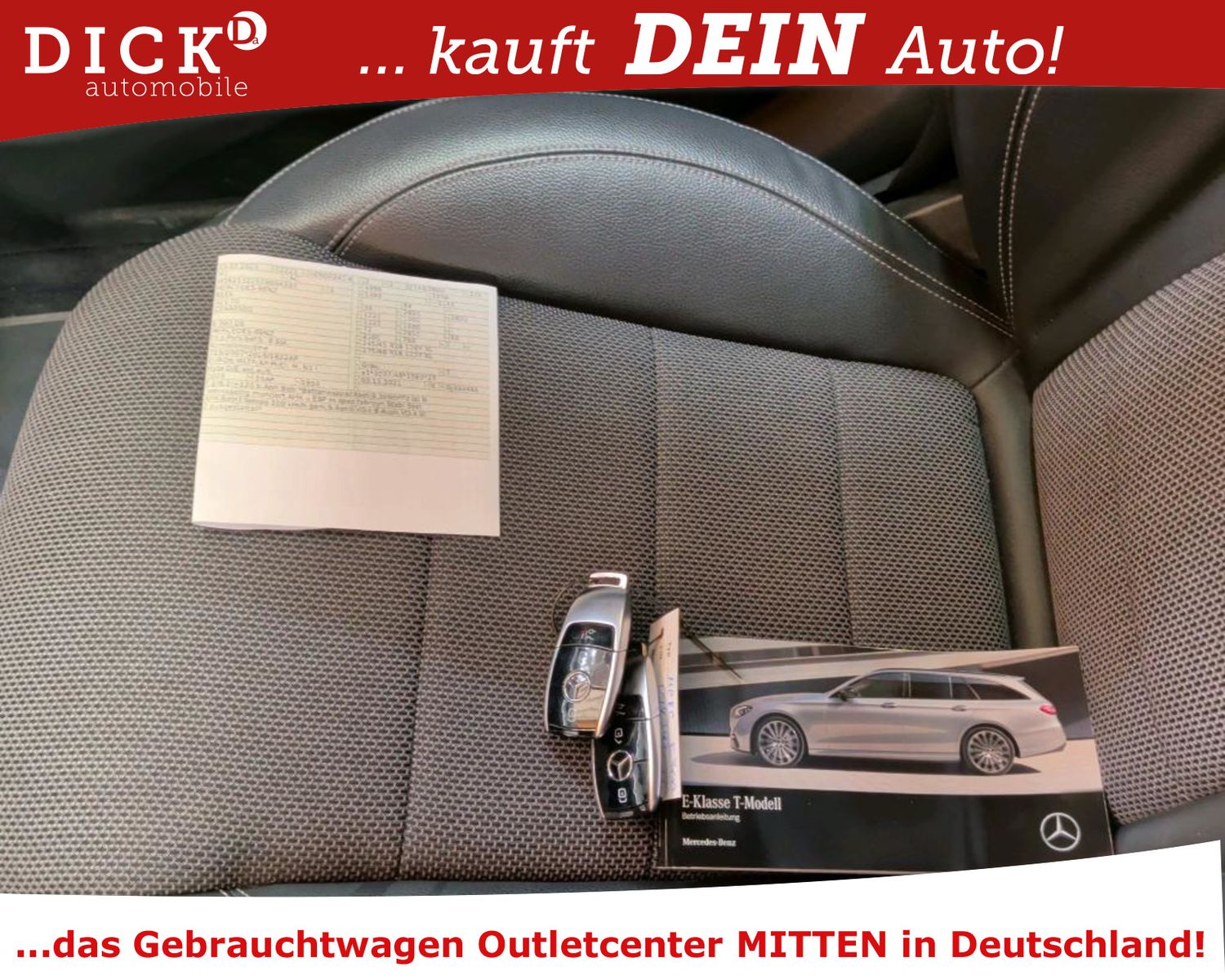 Fahrzeugabbildung Mercedes-Benz E 300de T 9G LED/ACC/NAVI/VIRTU/SHZ/MEMO/8Fa