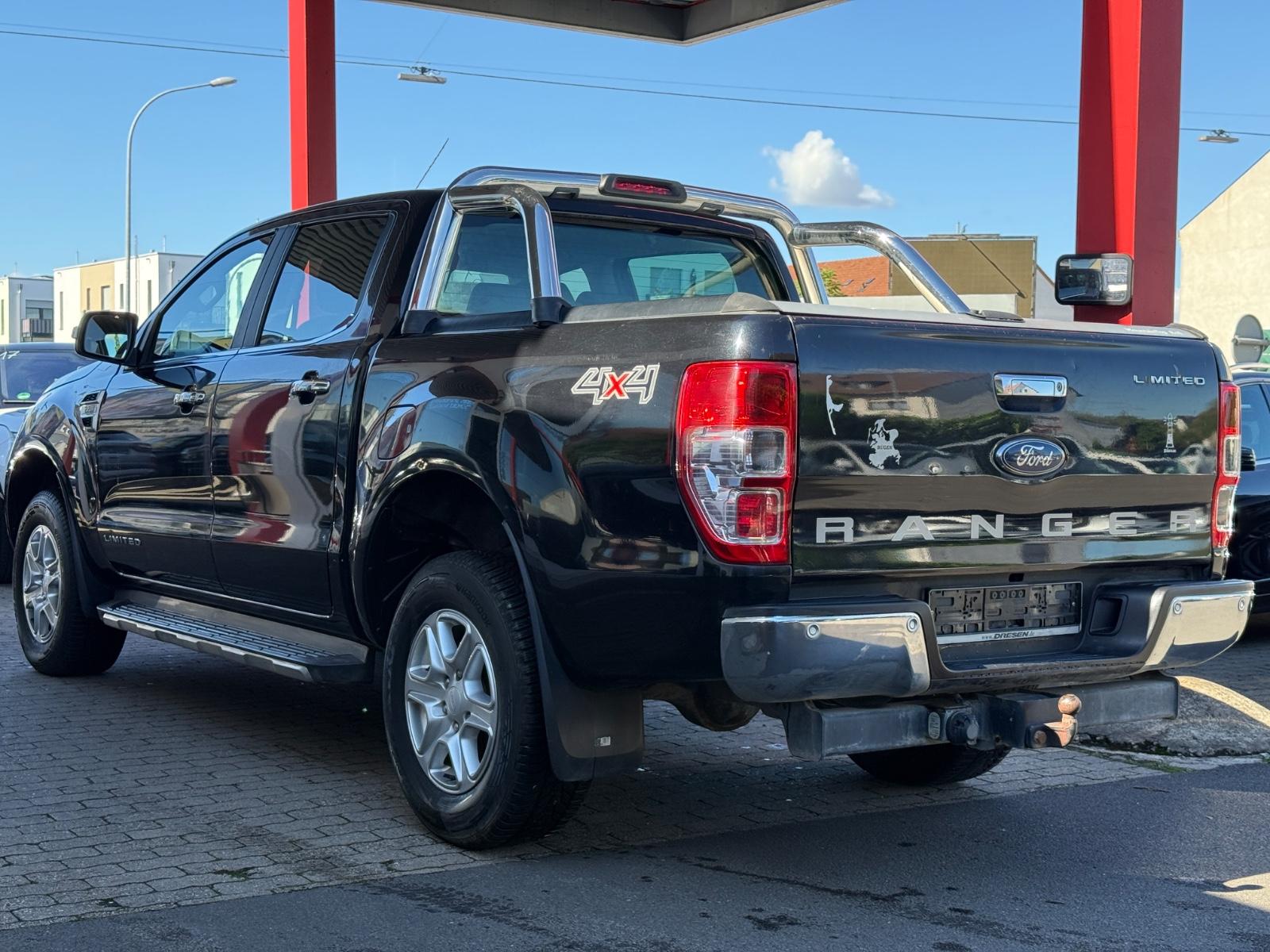 FORD RANGER LIMITED 160CH - DOUBLE CABINE - ATTELAGE - BVM - SELLERIE CUIR