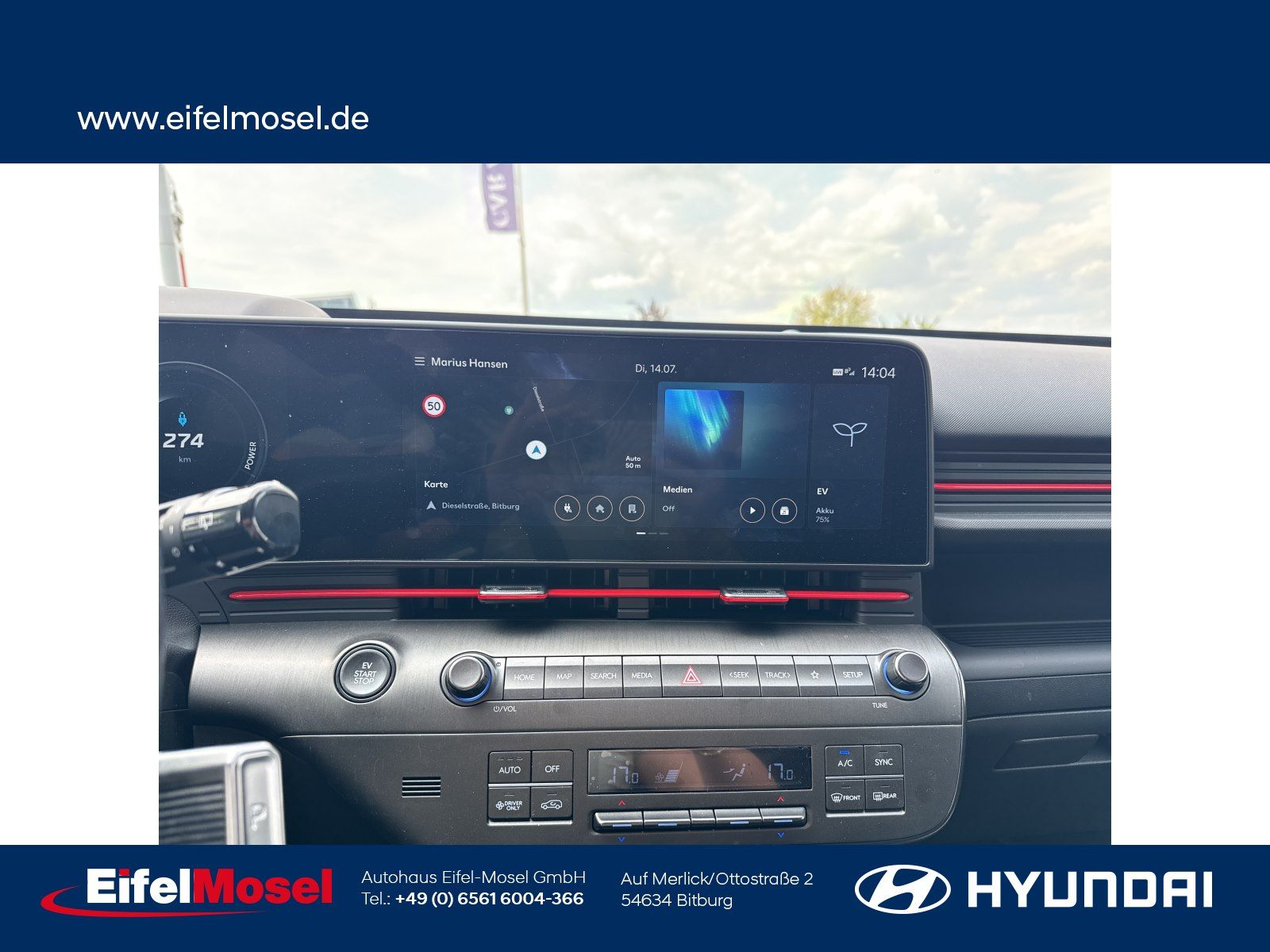 Hyundai KONA Elektro – Bild 15