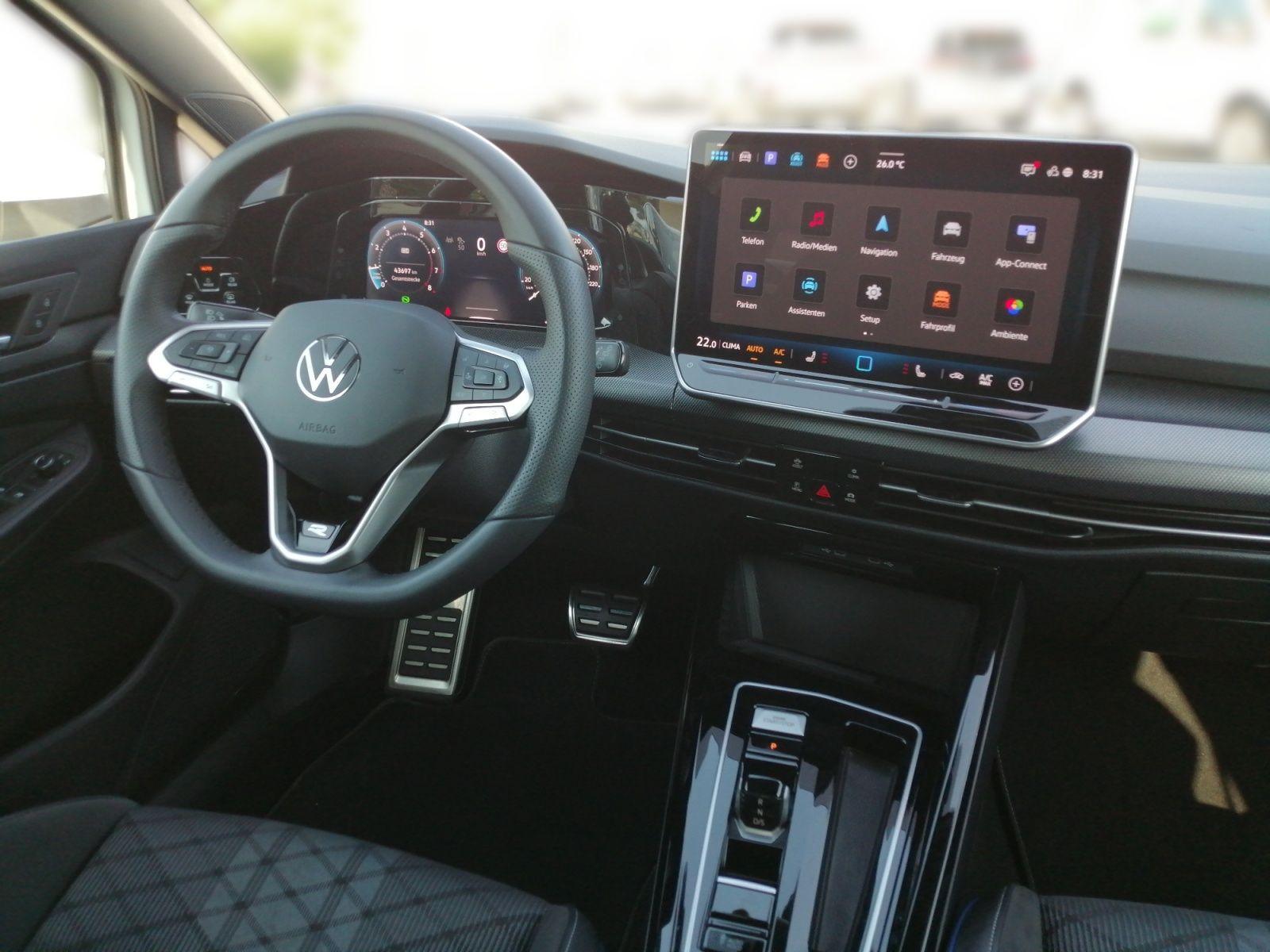 Volkswagen Golf VIII R-Line 1.5eTSI DSG / CarPlay, LED, RFK, миниатюра 9