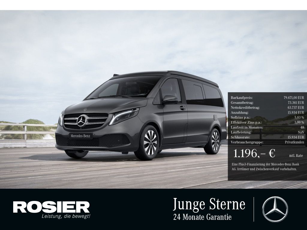 Mercedes-Benz Marco Polo V 300 d 4M AHK Standhz. Distr. LED Na