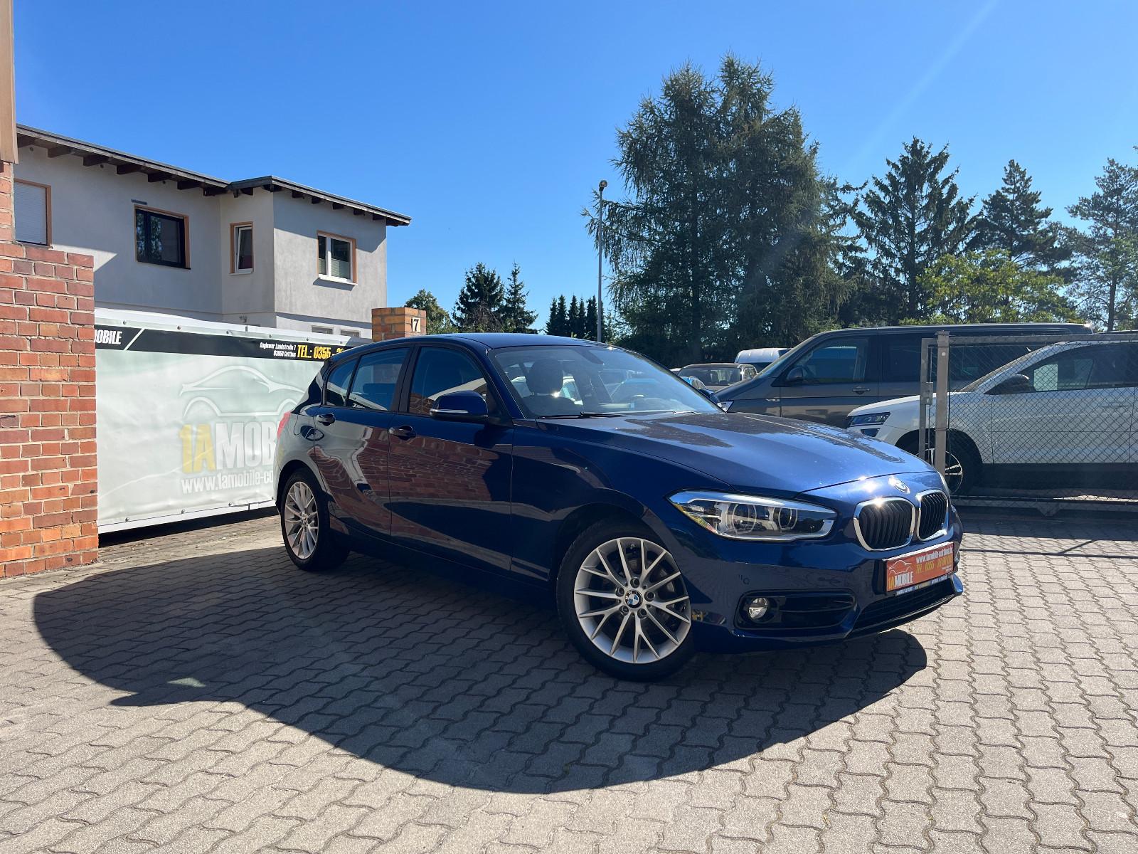 BMW 118 d Sport Line -Sitzh. - Ahk. - Navi - LED " !