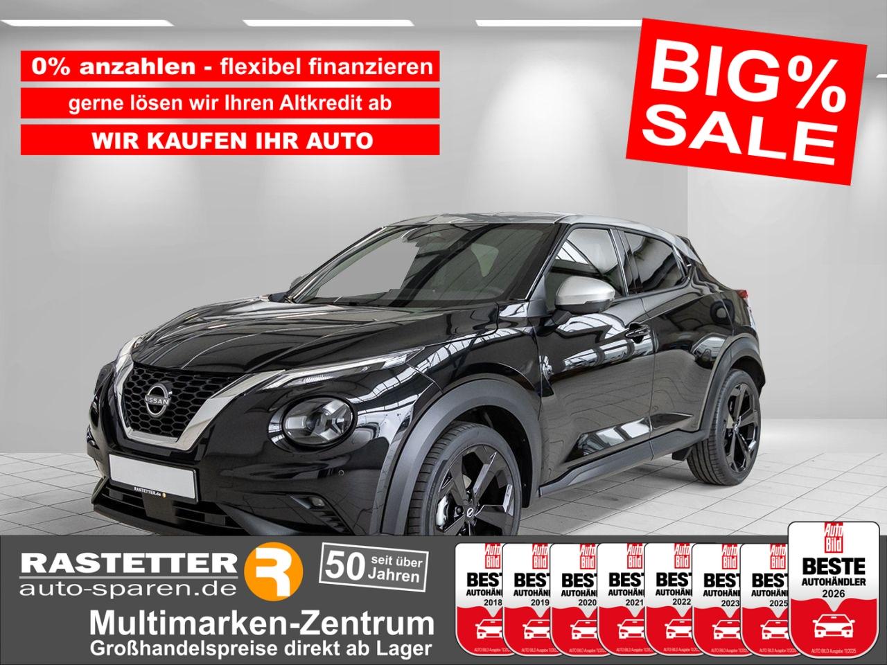 Nissan Juke DCT tekna Zweifarb+Leder+ProPILOT+ACC+360+1