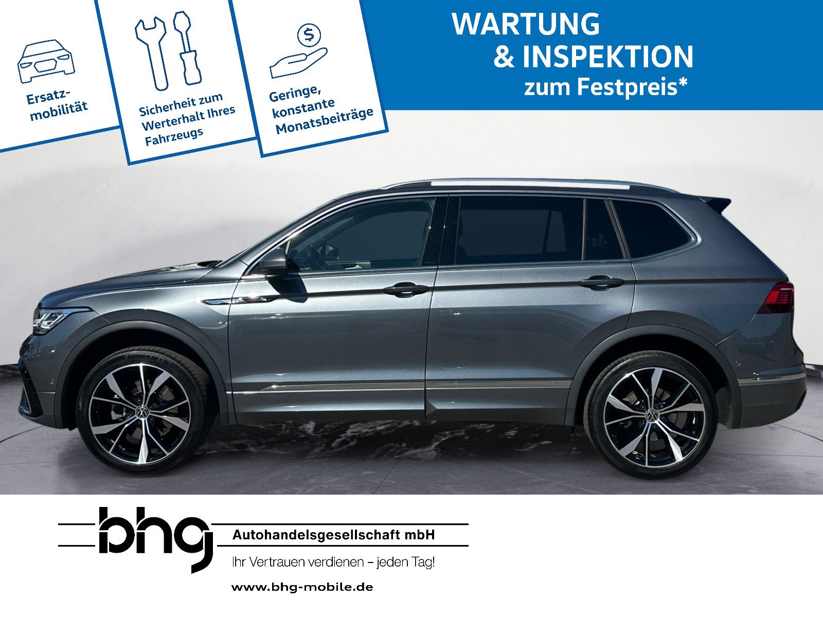 Volkswagen Tiguan Allspace 2.0 TSI DSG 4Motion R-Line 7-Sit imagem 3