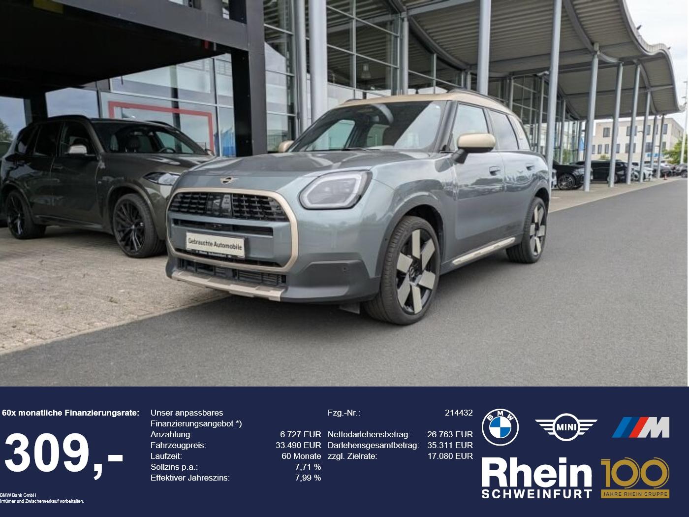 MINI Countryman C Trim XL AHK.Glasdach.Park.Ass.P