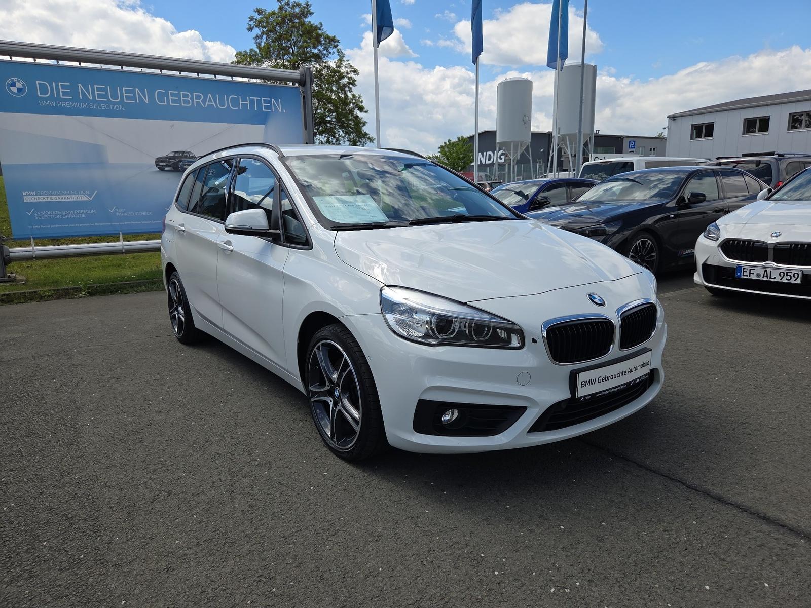 BMW 218i Gran Tourer LED Navi 7 Sitze Dachreling Tem