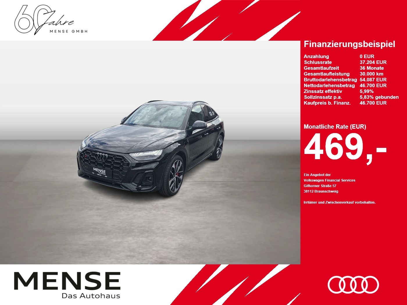 Audi SQ5 Sportback Matrix AHK LM