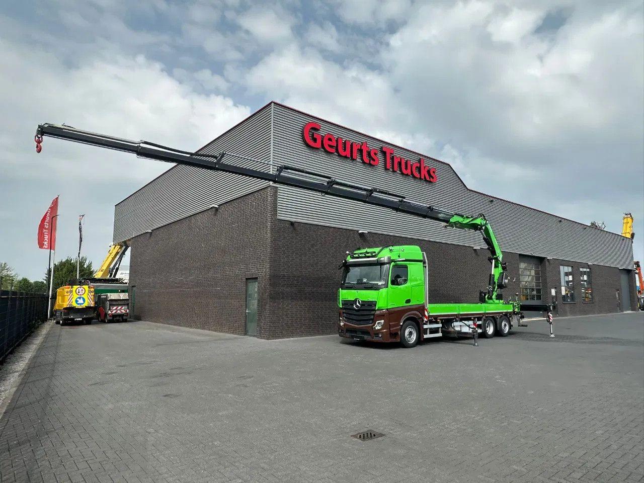 Mercedes-Benz Actros 2545 6X2 OPENLAADBAK MET FASSI F545RA.2.2