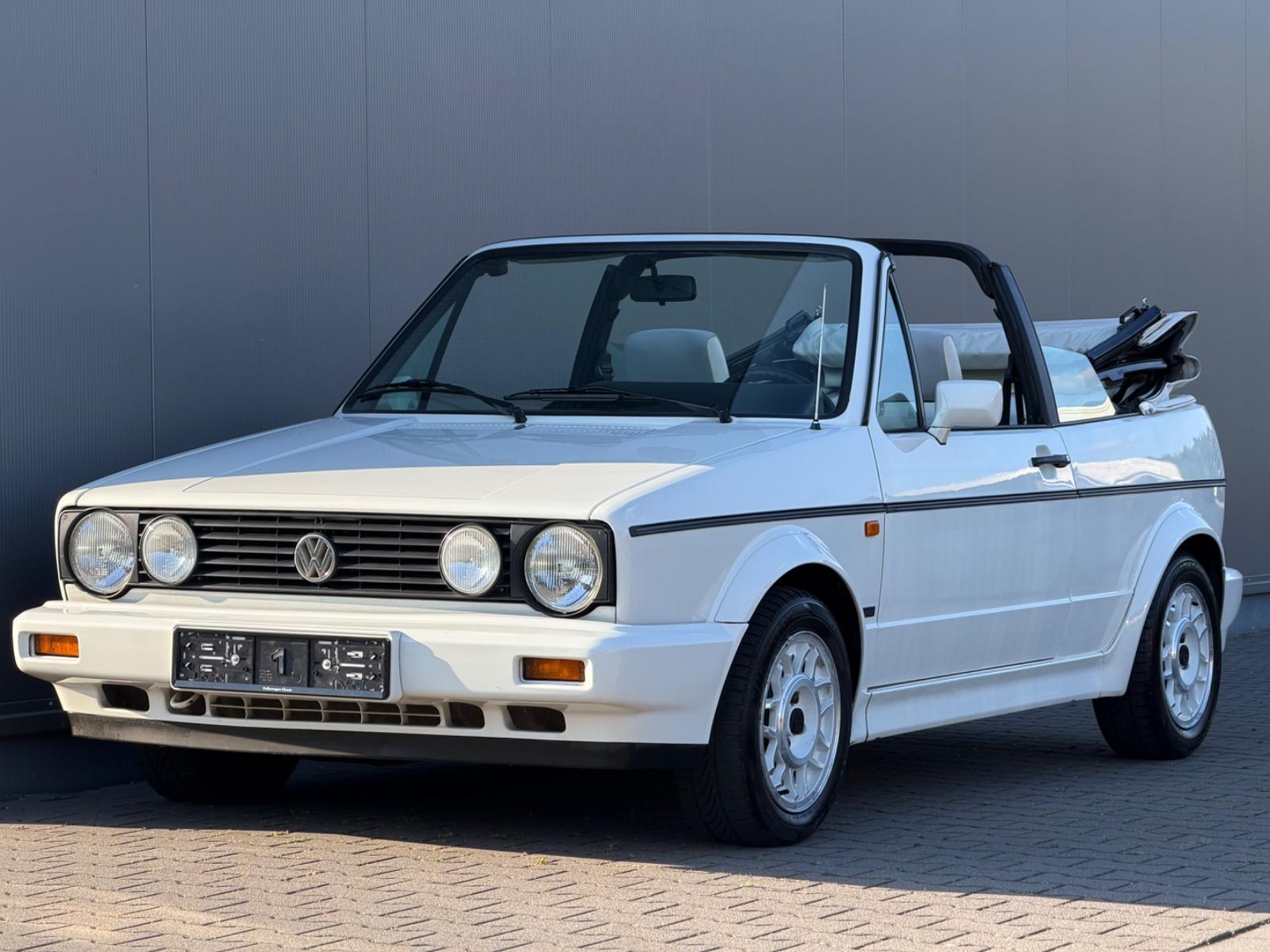 Volkswagen Golf 1 Cabrio 1.8 Quartett 5-Gang Servo 1.HAND