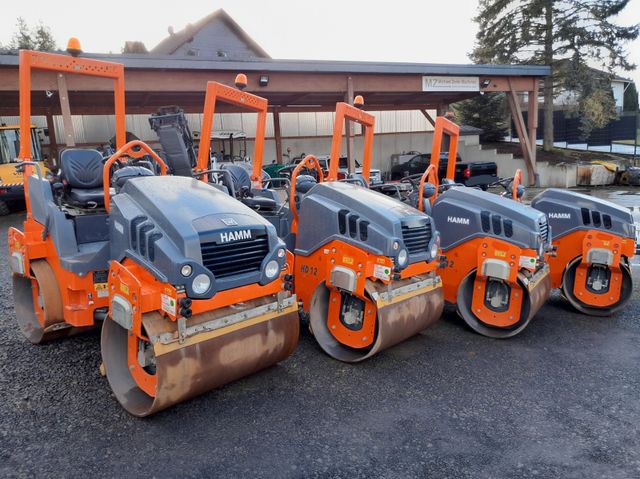 Hamm 2021  HD 12 VV  *  220 hrs  !!  *  KUBOTA