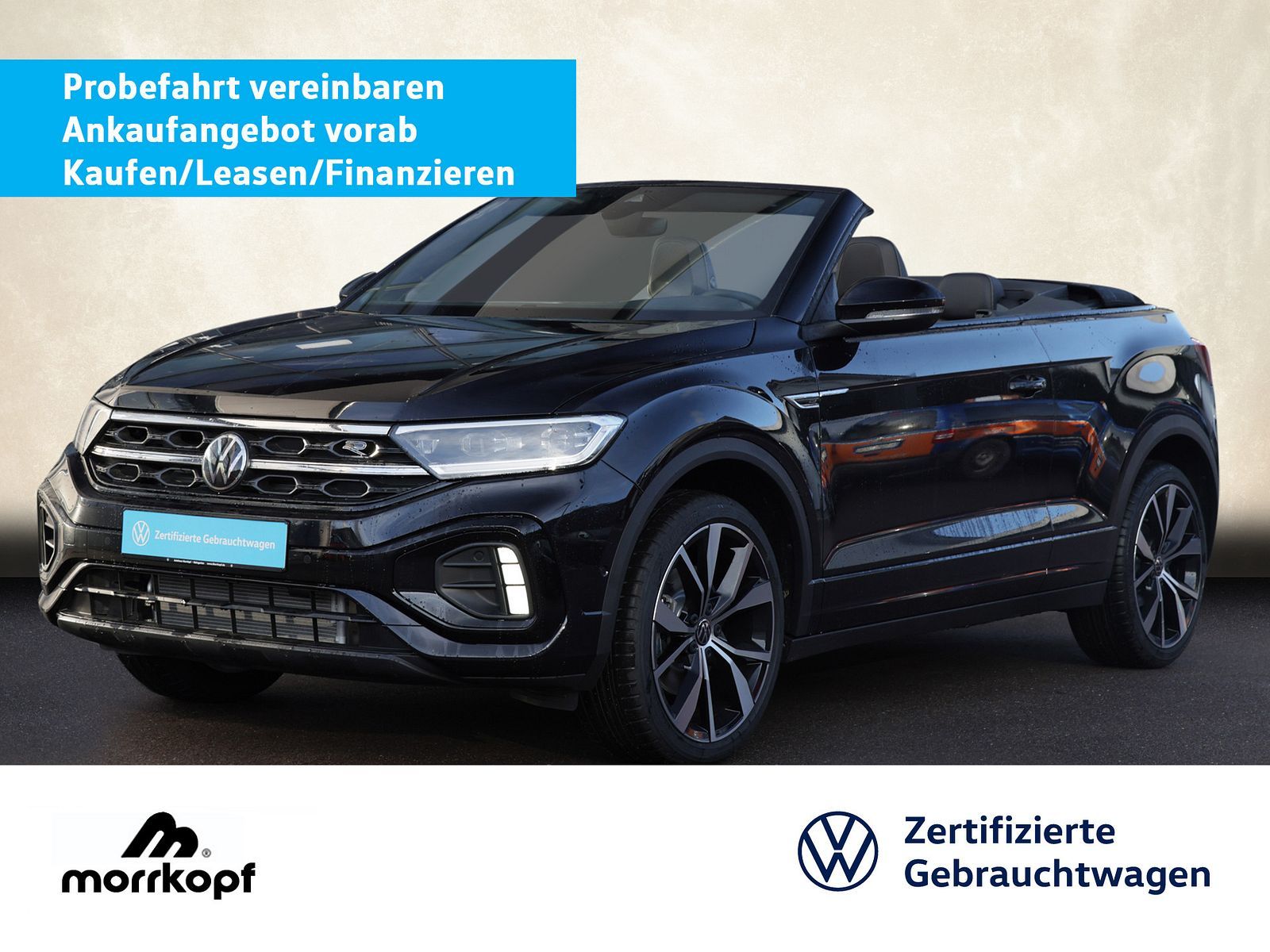 Volkswagen T-Roc Cabriolet 1.5TSI DSG R-LINE+BLACK+