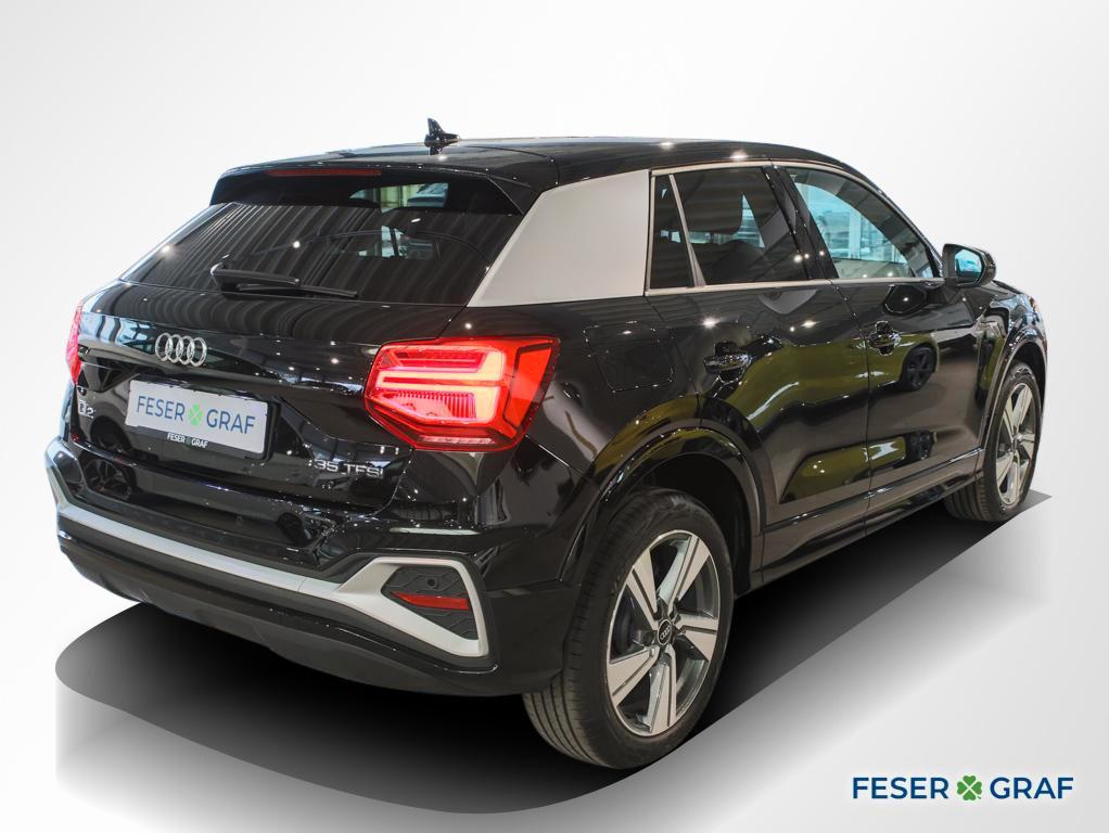 Audi Q2 35 TFSI 2x S line Alu 18" GRA LED Navi Sitzh.