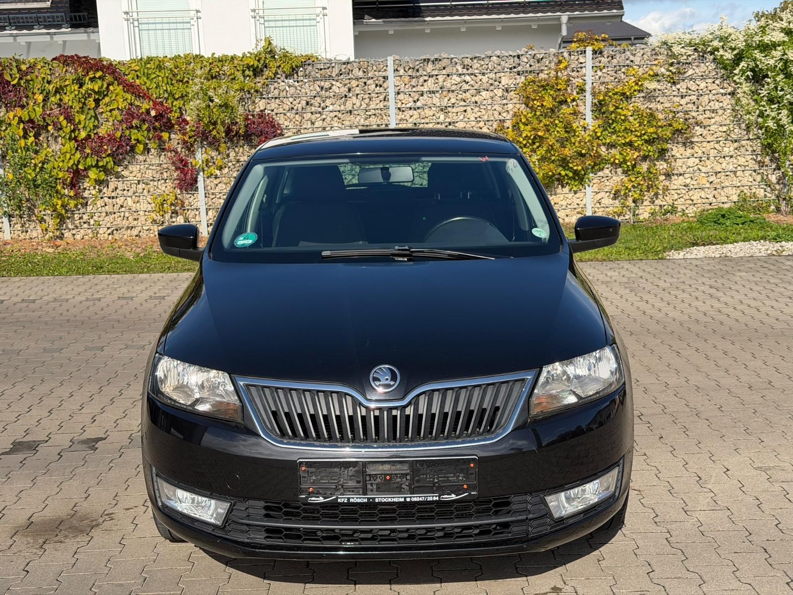 Skoda Rapid 2014 — вигляд ззаду