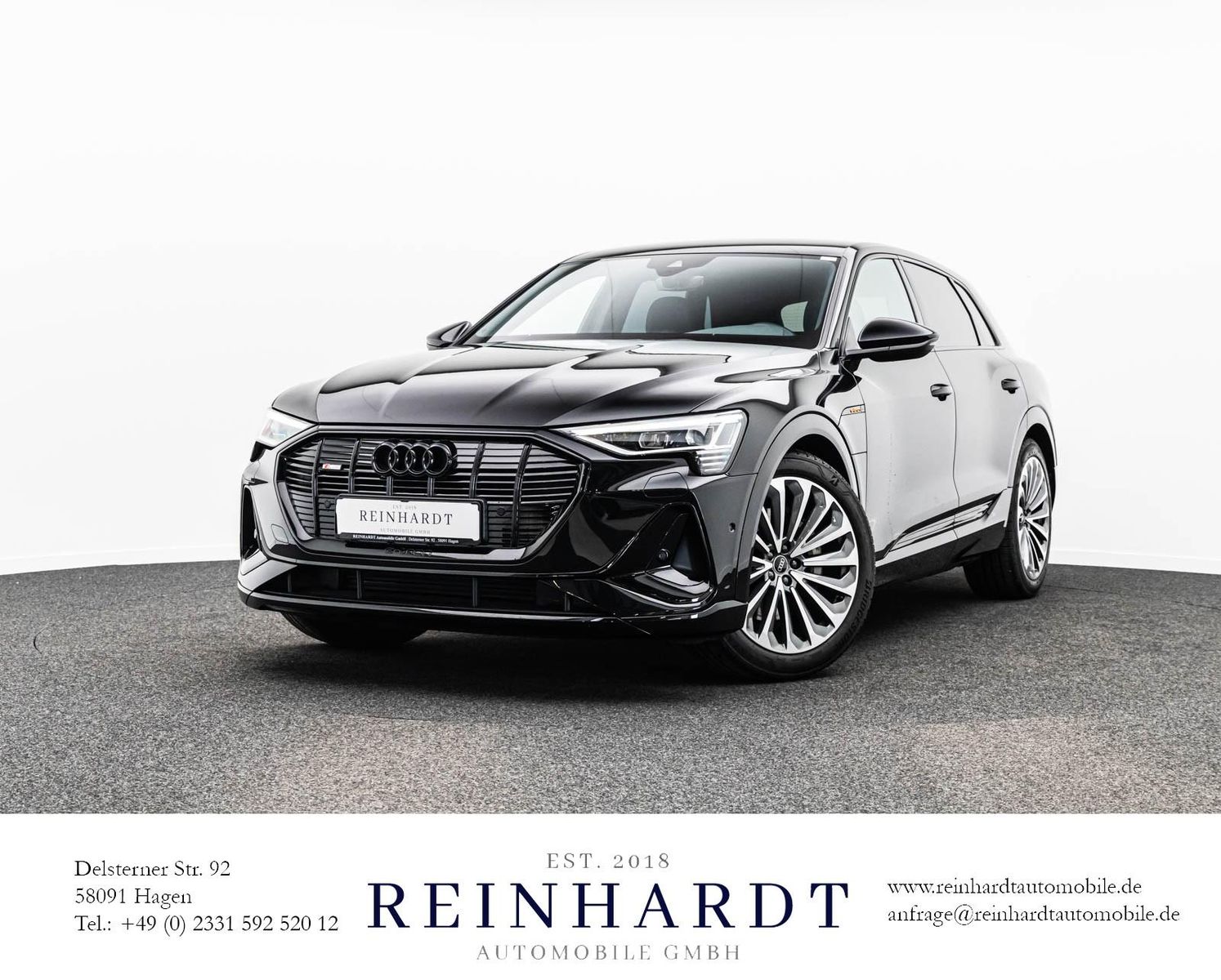 AUDI E-TRON 50 2x S LINE ALL-BLACK ACC/SHZ./KAMERA