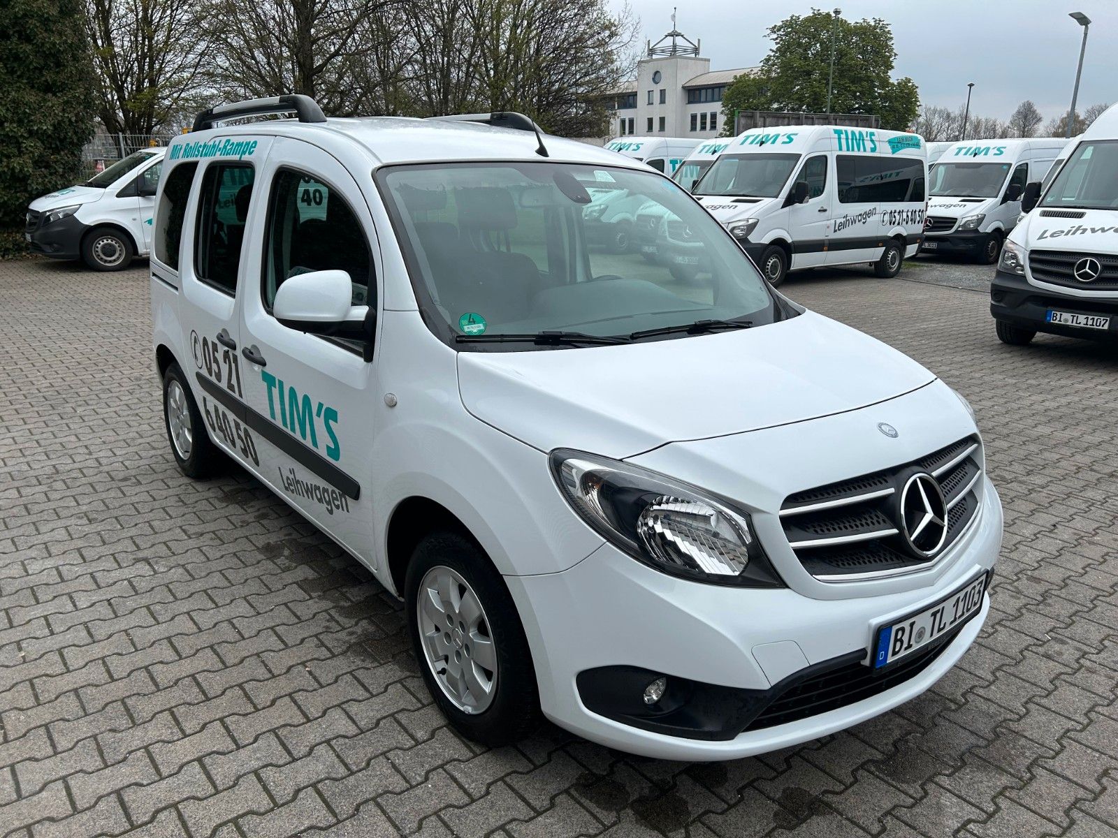 Fahrzeugabbildung Mercedes-Benz Citan Kombi 111 CDI lang Rolli Rampe