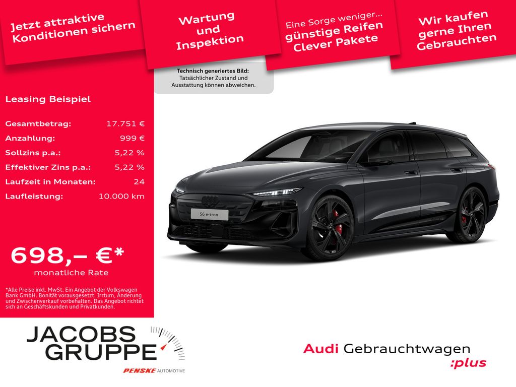 Audi S6 Avant e-tron S-Sitze/Luftf./360°/Matrix/HuD/V