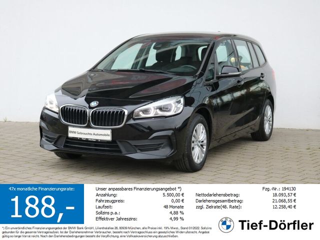 BMW 218i Gran Tourer LED/NAVI/DAB/TEMPO/SH/H-KLAPPE