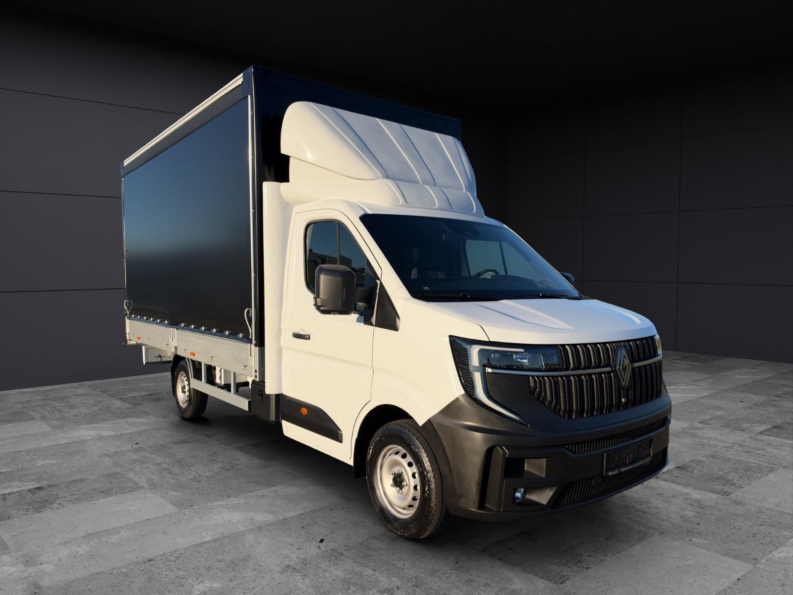 Renault Master 2x Schiebeplane Luftfederung AHK