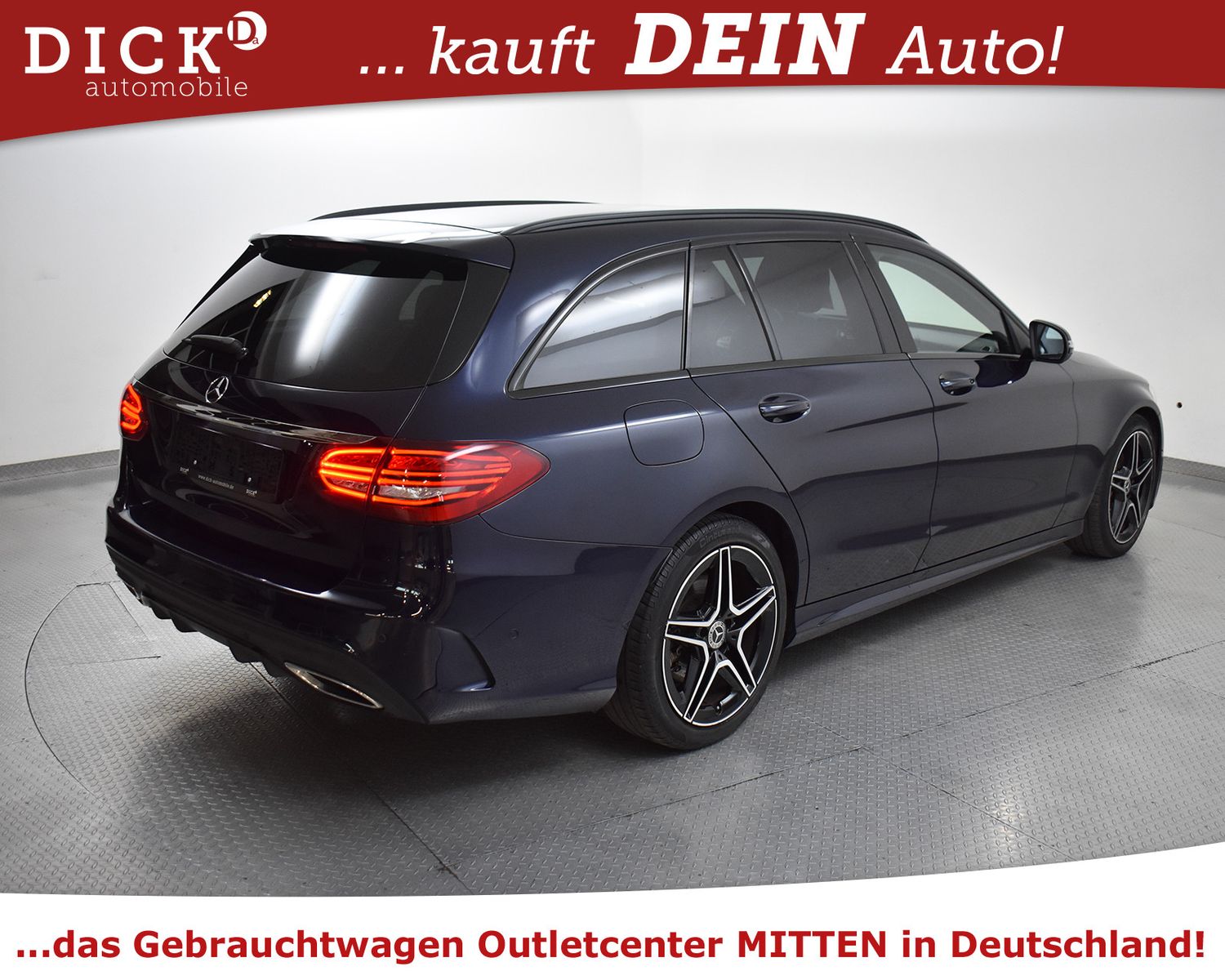 MERCEDES-BENZ C300d 2X AMG Line NIGHT+BURMES+COMAND+WIDES+360+ - Image 7