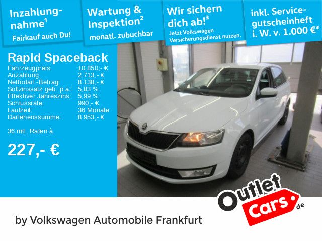 Skoda Rapid Spaceback 1.2 TSI Ambition SHZ