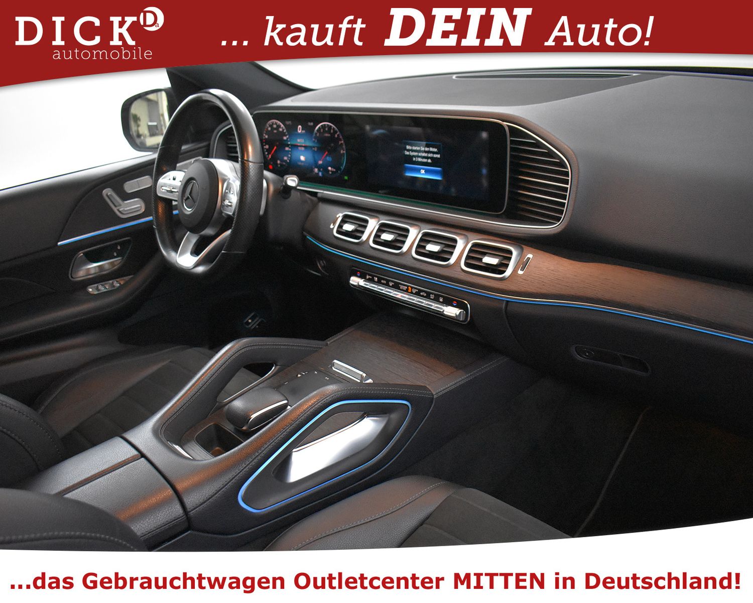 MERCEDES-BENZ GLE350e 4M AMG Line BURM+STANDHZ+AHK+ACC+KAM+19" - Image 12