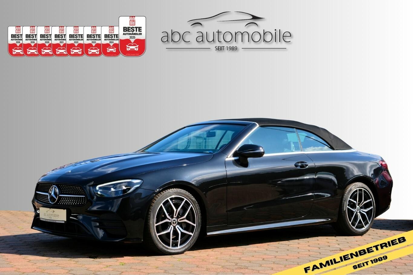 Mercedes-Benz E 220 d Cabrio AMG Burmester Standheizung
