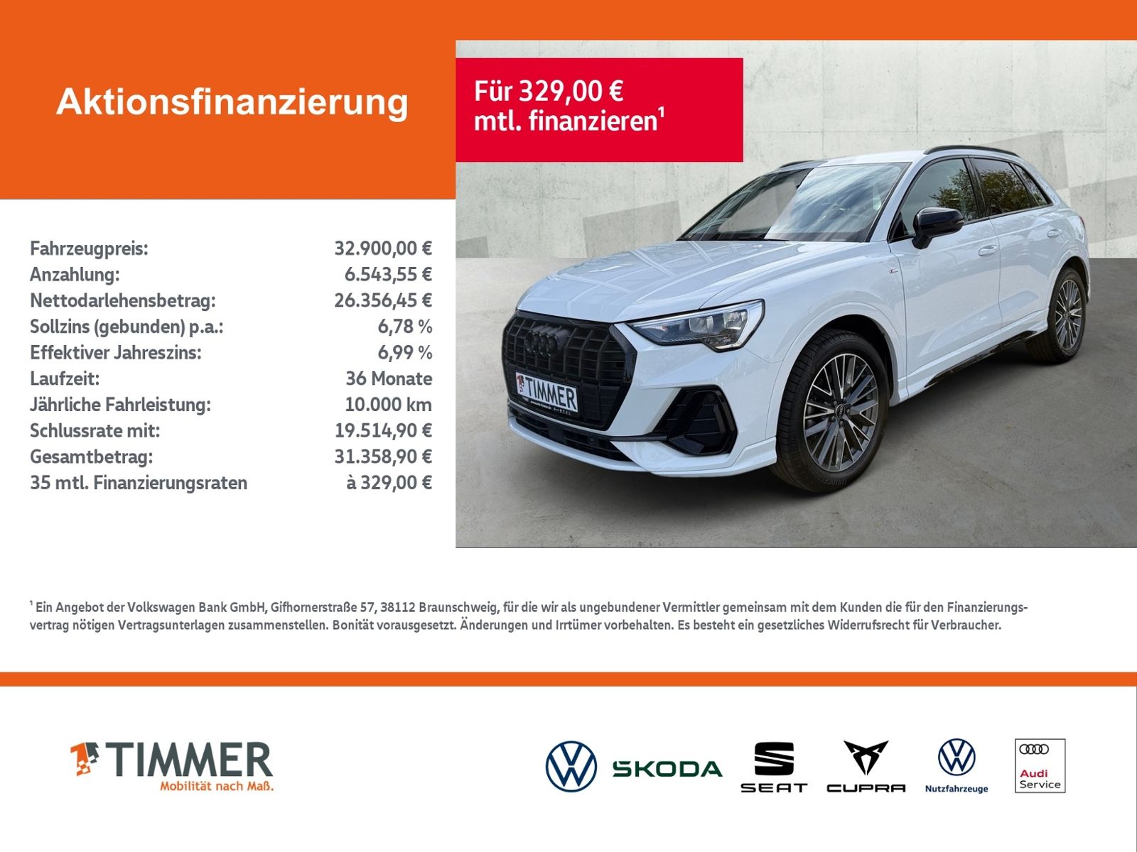 Audi Q3 35 TFSI S tronic S LINE +AHK +LED +ACC +VIRTU foto 2