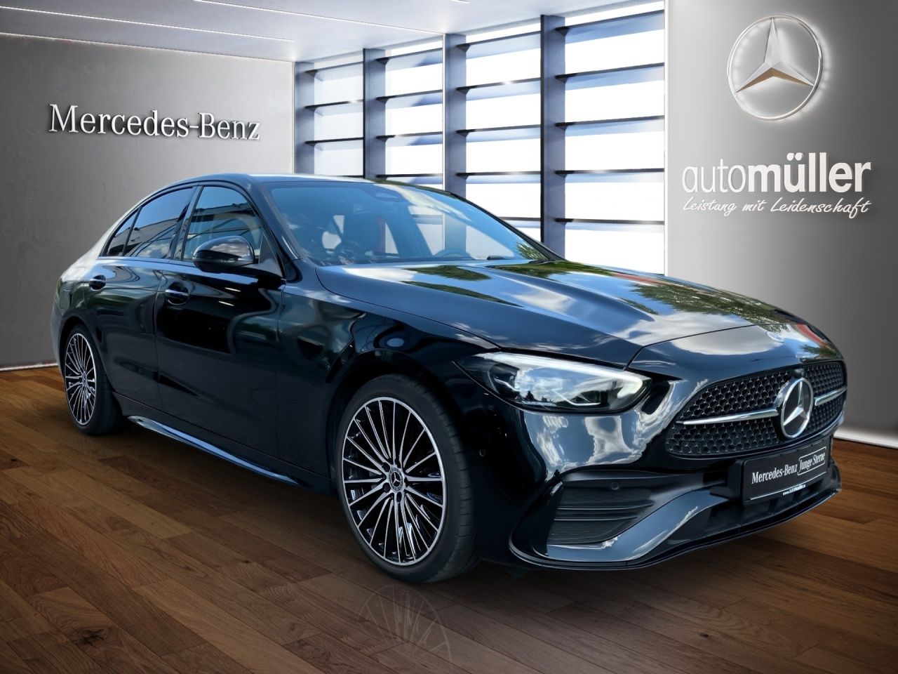 Fahrzeugabbildung Mercedes-Benz C 180 AMG+NIGHT+BURMEST+19''+LENKRADHEIZ+360°